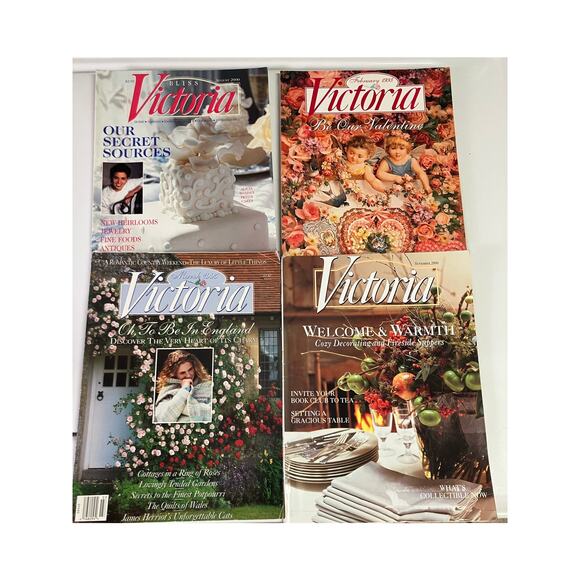 Home Decor Magazine Lot (11) MARTHA STEWART Victoria ROMANTIC HOMES 90s 2000s - Picture 3 of 6